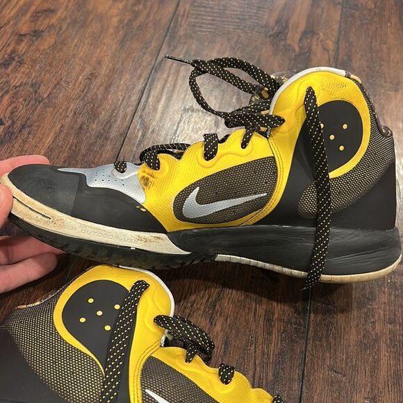 MENS NIKE ZOOM HYPERFRANCHISE XD size 10 2013 production and in GUC for age - Picture 6 of 10